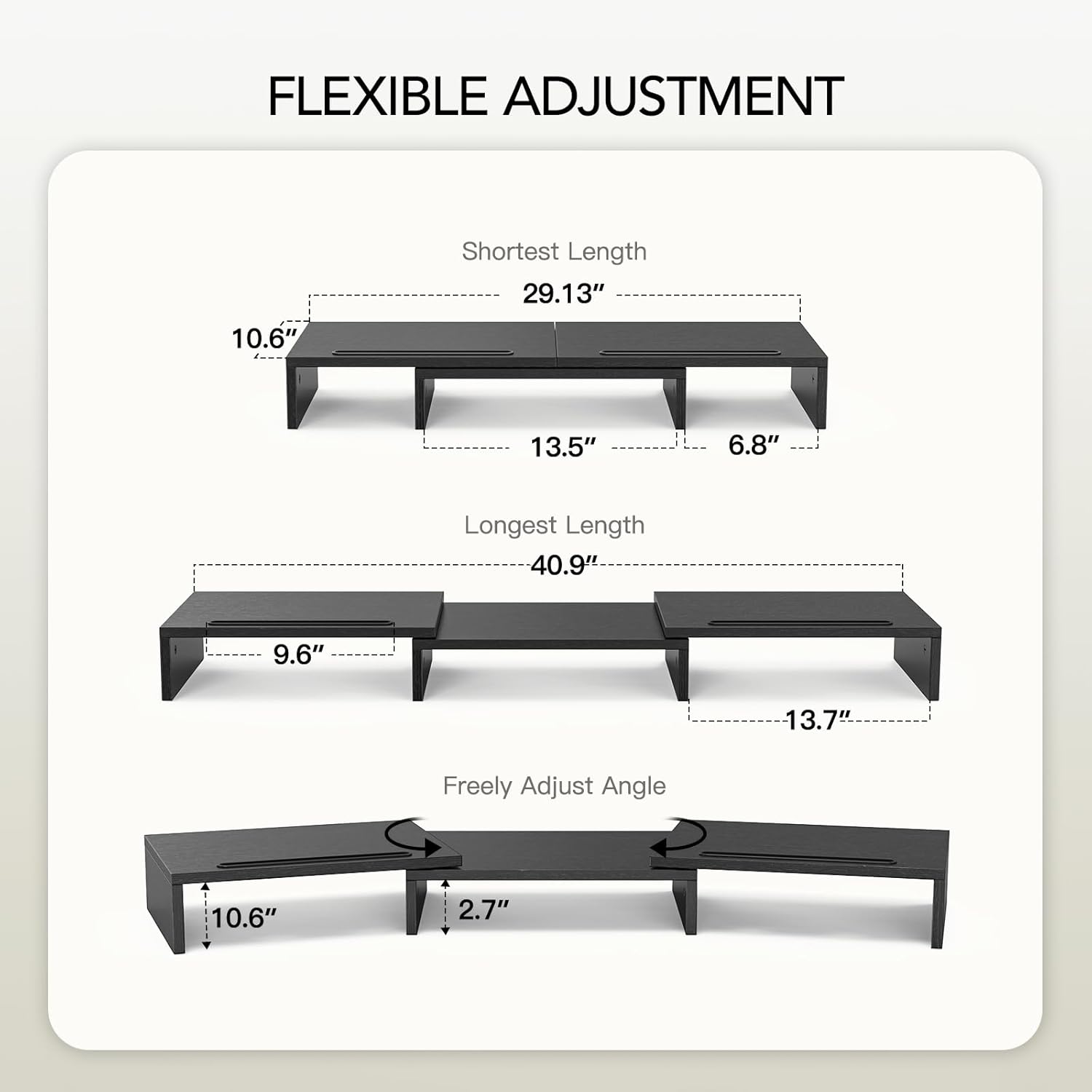 Ultimate Dual Monitor Desk Stand