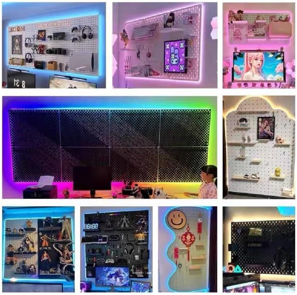 RGB Gamer Wall Organizer