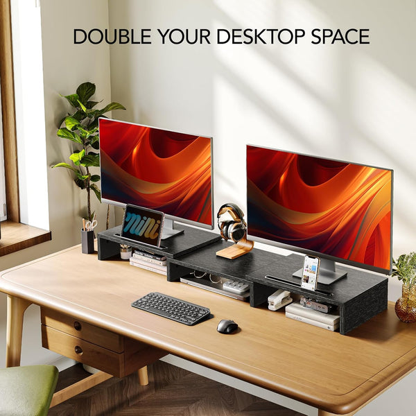Ultimate Dual Monitor Desk Stand