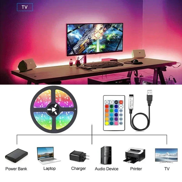 Vibrant Mood LED Strips